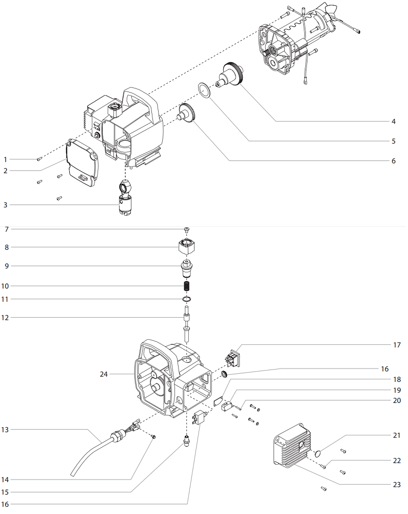 Impact 410 Drive Assembly